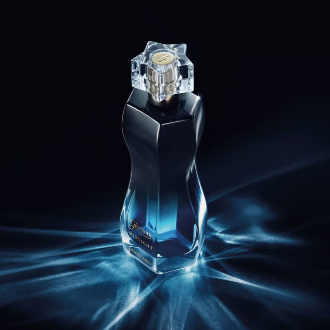 Glamour Midnight Cologne Oriental Gourmand Perfume 75ml o Boticário