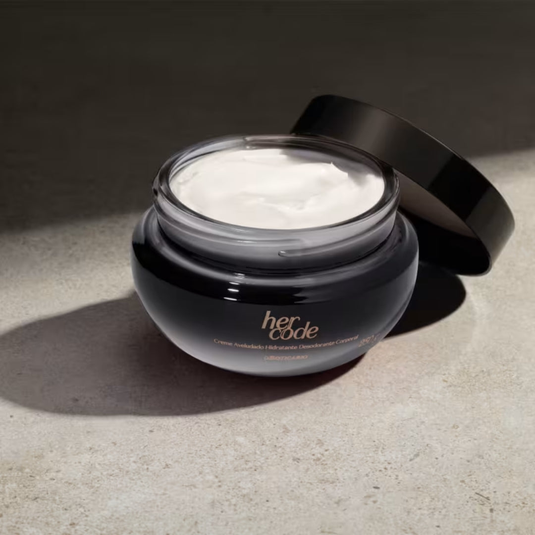 Her Code Body Cream Moisturizing Lotion Red Fruits Jasmine 250g o Boticário