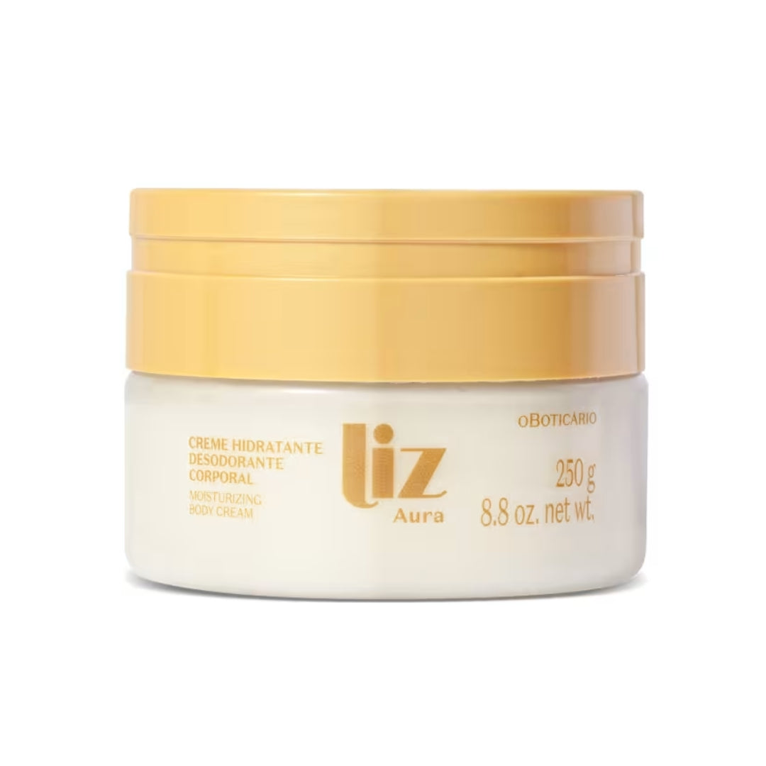 Liz Body Cream Vanilla Woody Amber Moisturizing Lotion 250g O Boticário