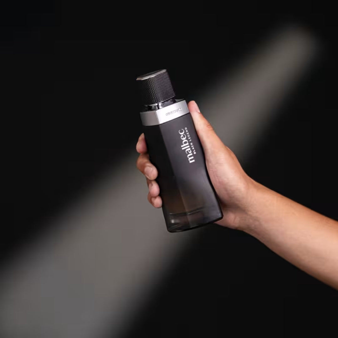 Malbec Black Legend Cologne Oriental Woody Fragrance 100ml o Boticário