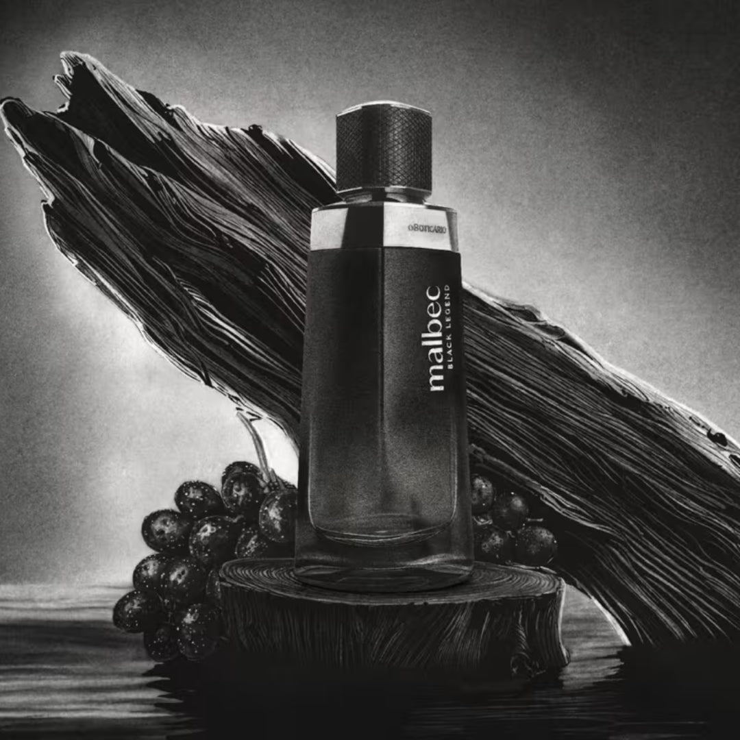 Malbec Black Legend Cologne Oriental Woody Fragrance 100ml o Boticário