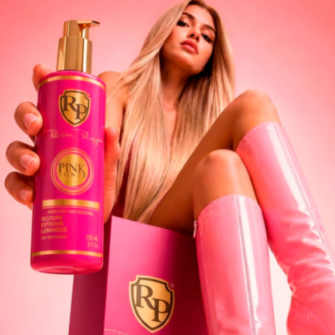 Pink Toner Color Enhancing Hydrating Hair Mask 150ml Robson Peluquero