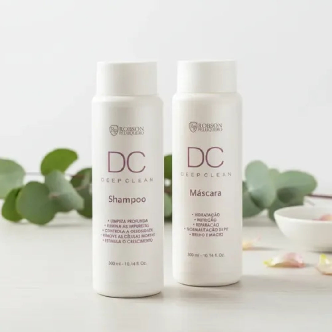 Deep Clean Hair Detox Shampoo & Mask Treatment Kit Robson Peluquero