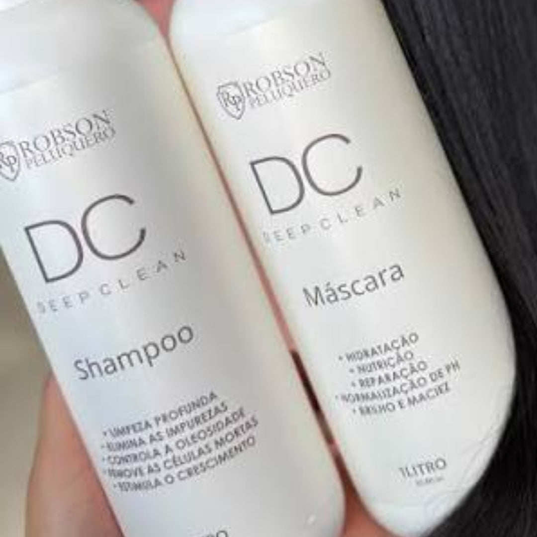 Deep Clean Hair Detox Shampoo & Treatment Mask Kit Robson Peluquero