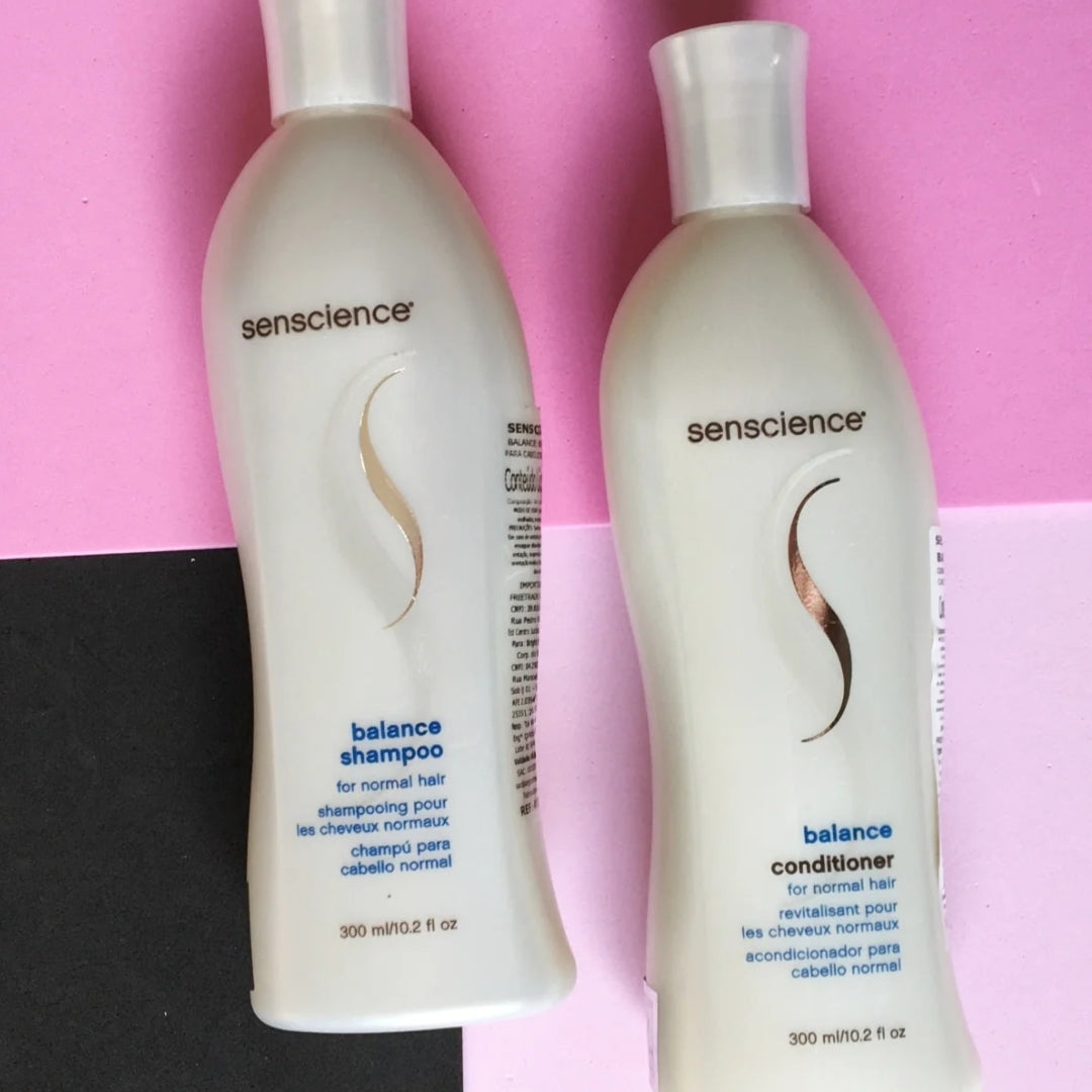 Balance Shampoo & Conditioner Daily Hydrating Hair Care Kit Senscience