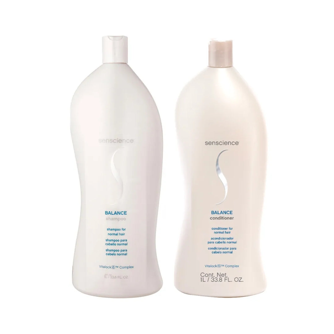 Balance Professional Shampoo & Conditioner Hair Care Kit Senscience