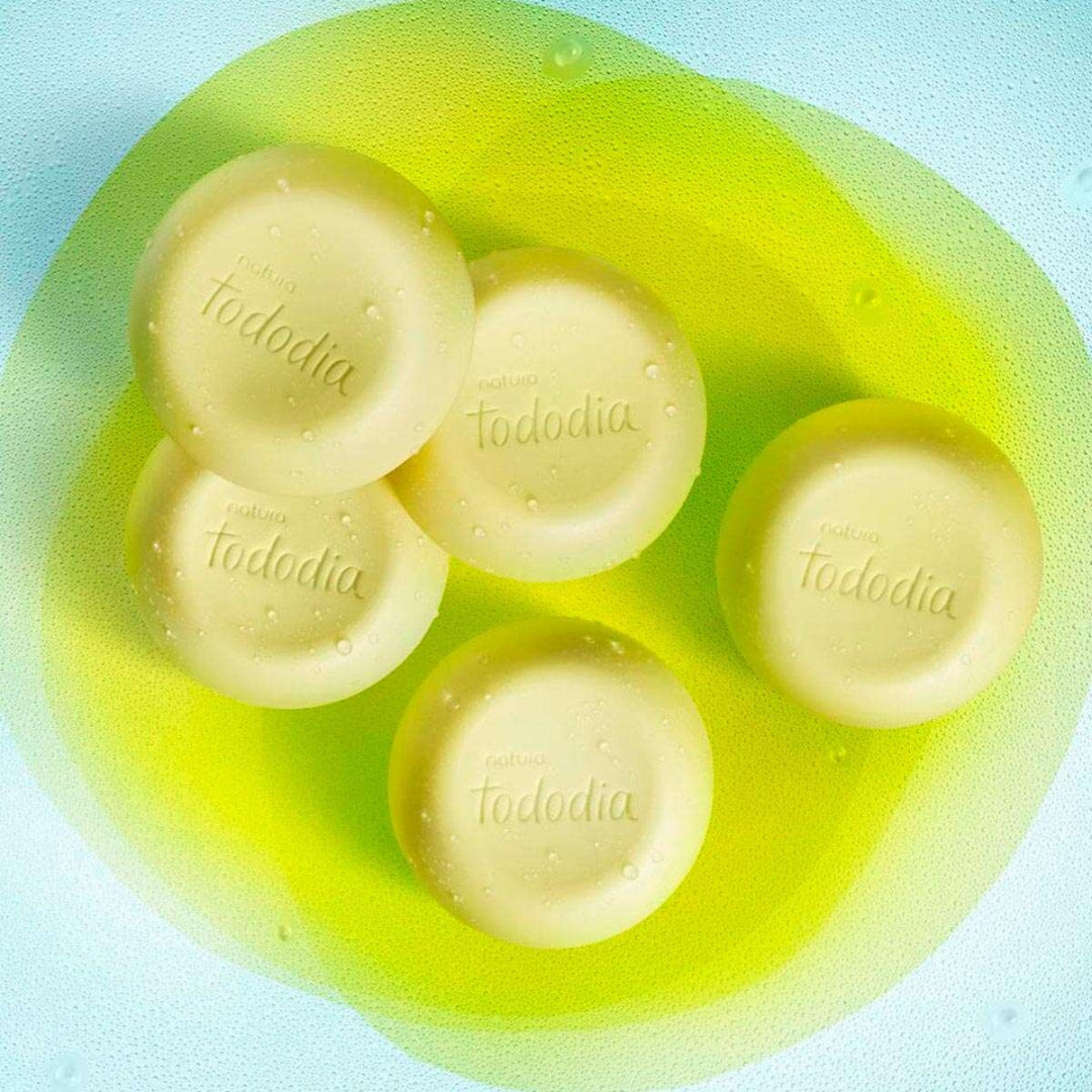 Todo Dia Vegetable Bar Soap Lemongrass and Mint 5x 90g Natura Skin Care