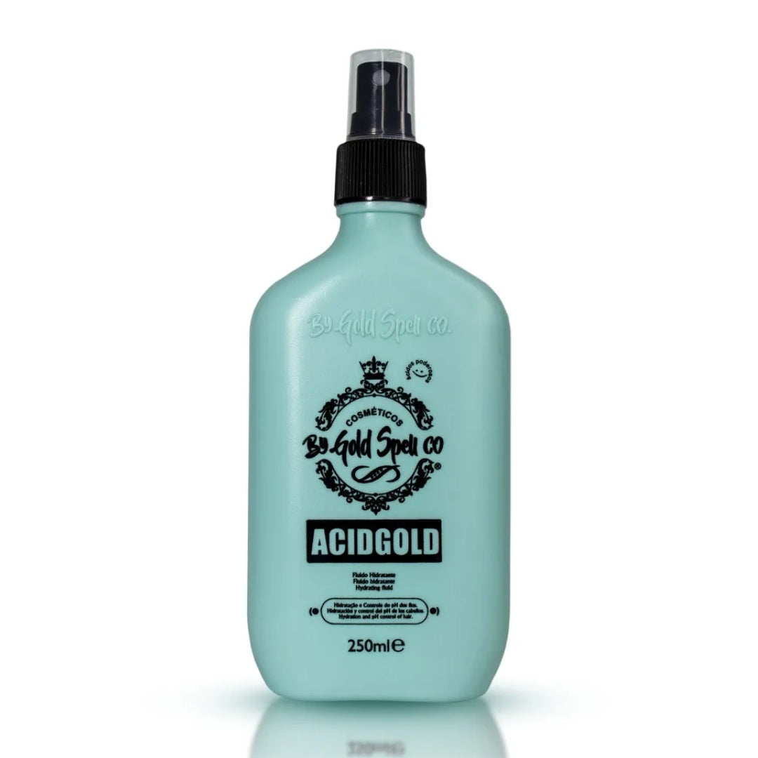 Acidgold Gold Spell Frizzy Hair Acidifier pH Treatment 250ml Everk