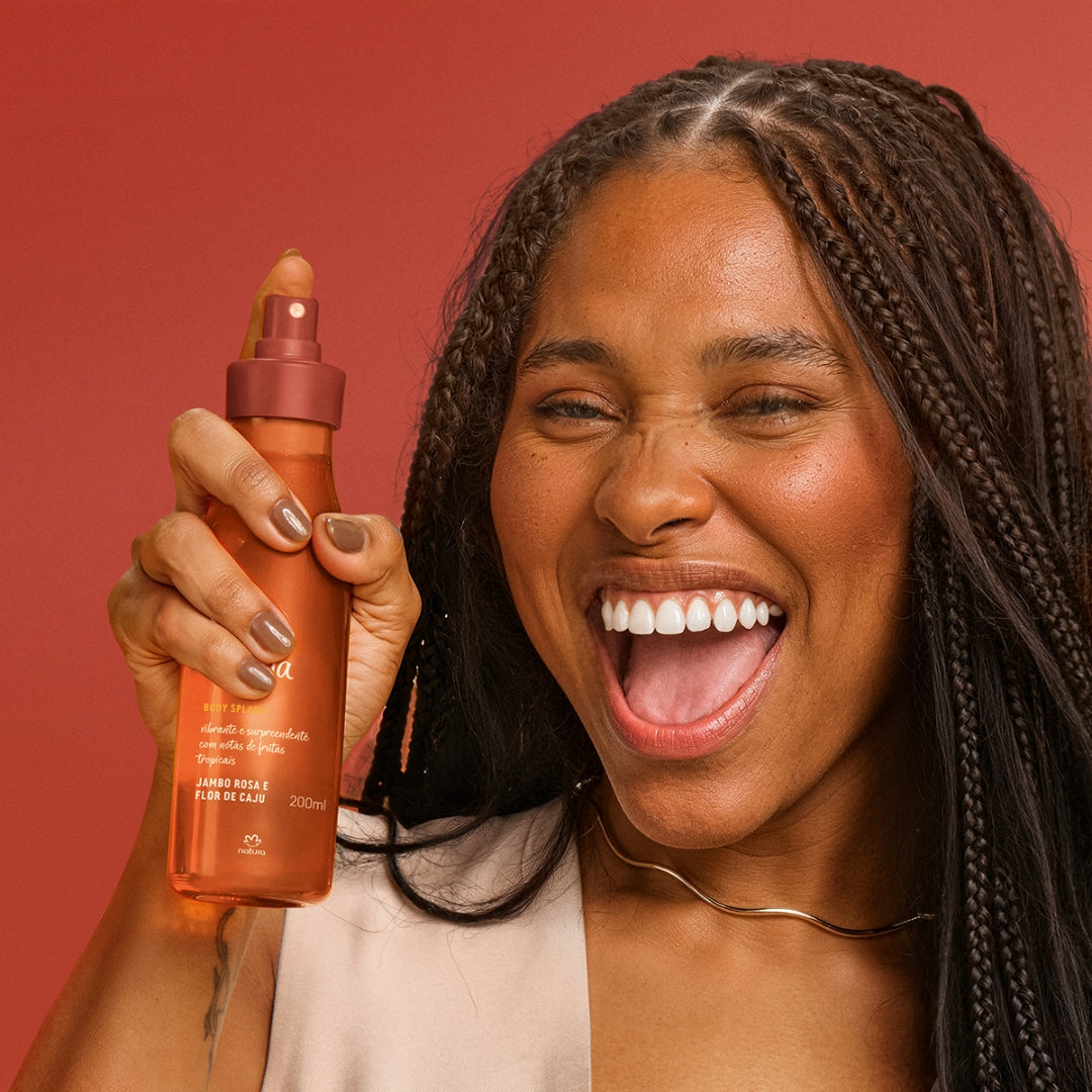 Todo Dia Pink Jambo and Cashew Flower Kit Natura Daily Skin Care