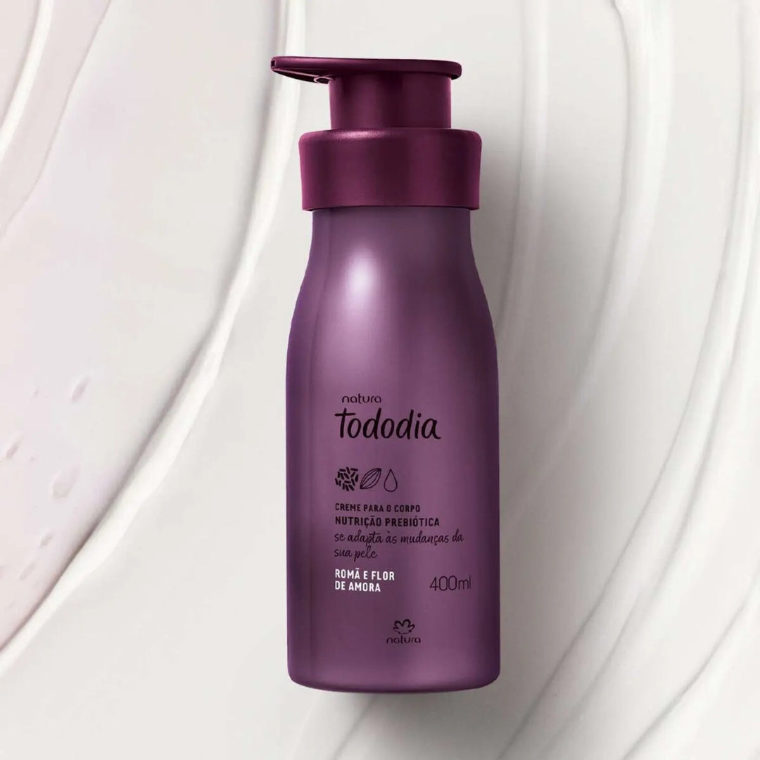 Todo Dia Pomegranate Blackberry Blossom Nourishing Body Cream 400ml Natura