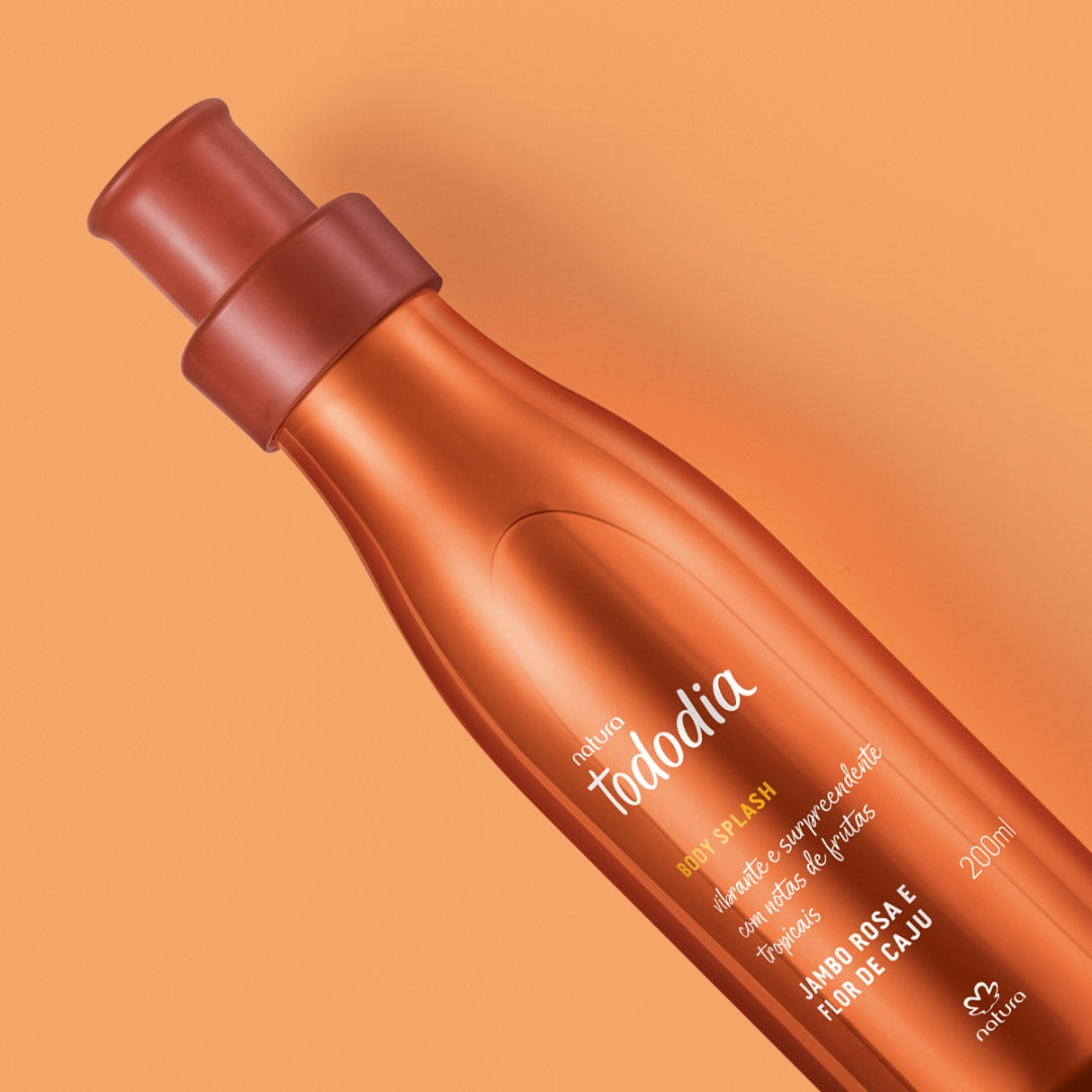 Todo Dia Body Splash Pink Jambo Cashew Flower 200ml Natura Fragance