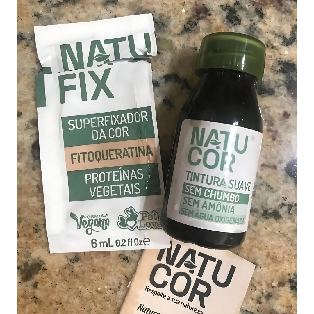 Lot of 3 Natucor Red Hair Dye Shade 5.26 Dark Marsala Color 12g Embelleze