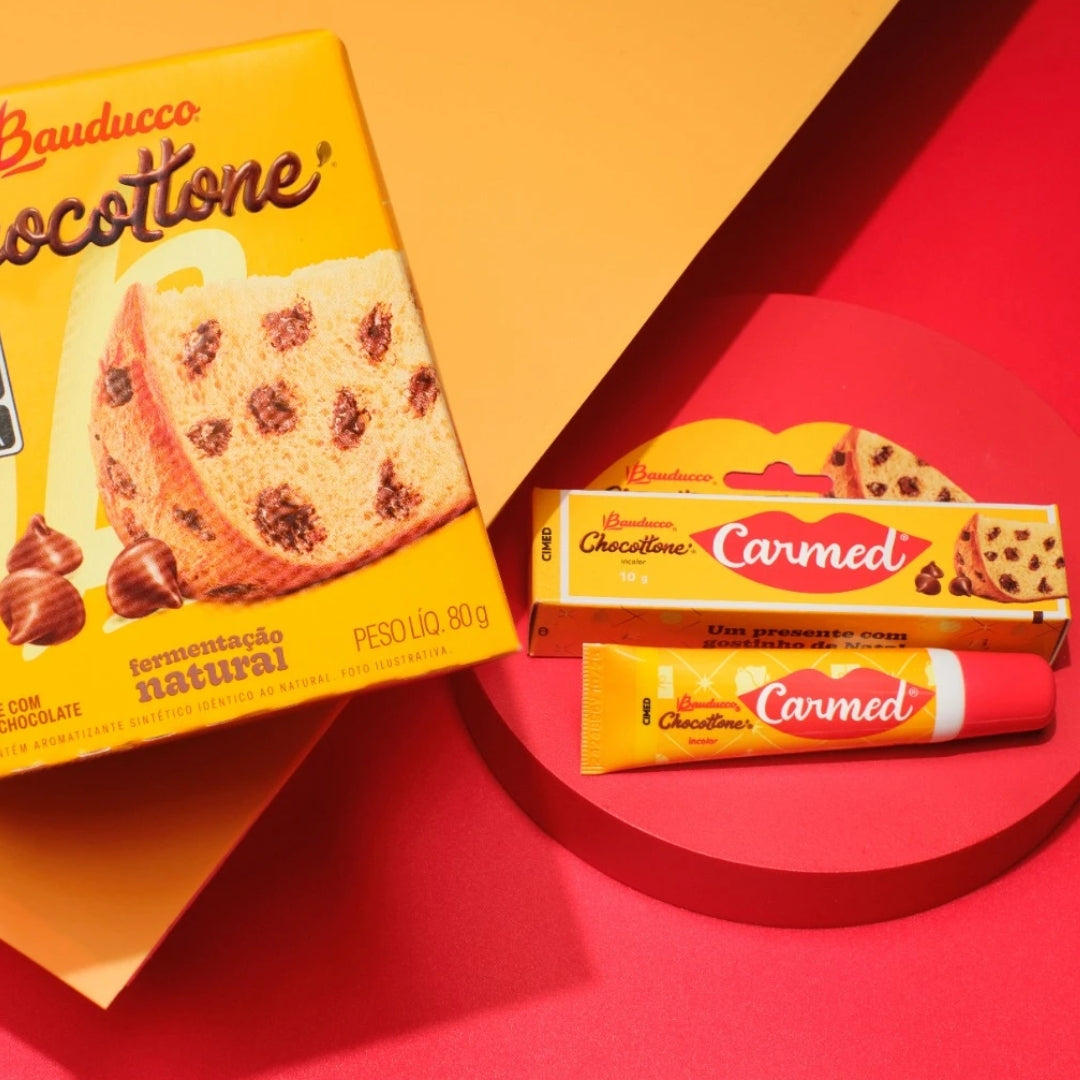 Lot of 5 Cimed Carmed Chocottone Bauducco Gloss Moisturizer 10g Vegan