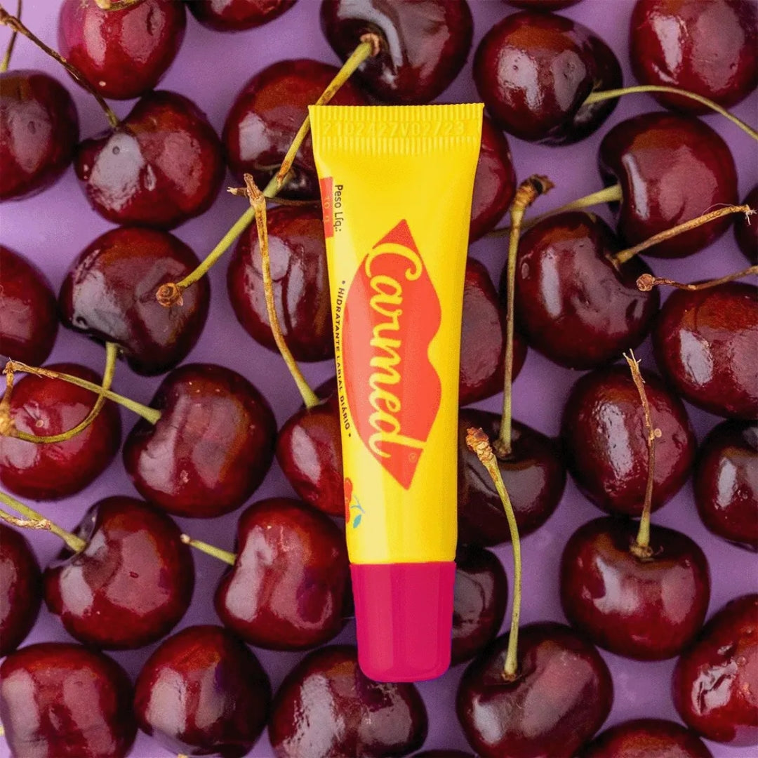 Lot of 5 Cimed Carmed Cereja Cherry Lip Gloss Moisturizer 10g Vegan