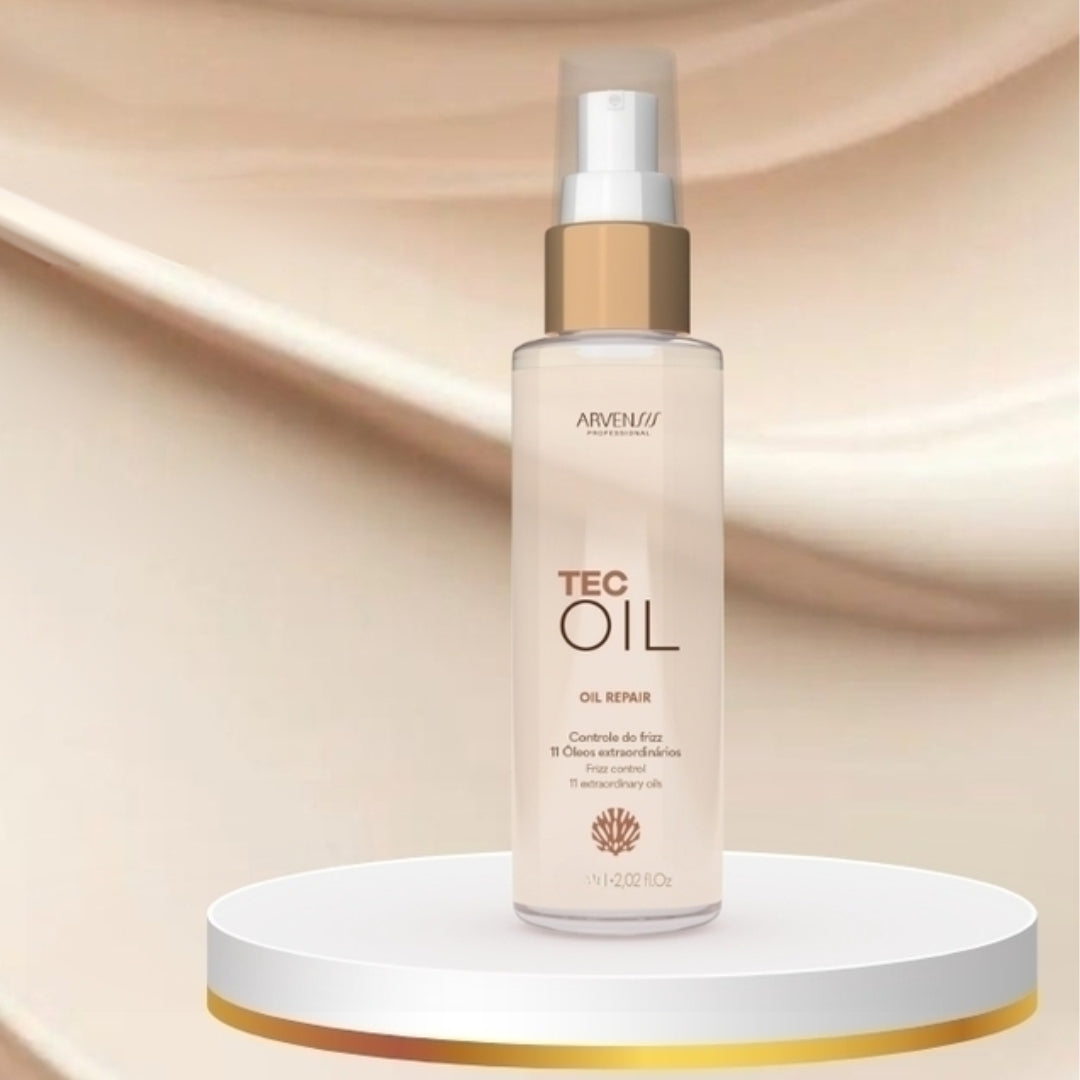 Tec Oil Repair Hair Finisher Damaged Hair Shine Treatment 45ml Arvensis