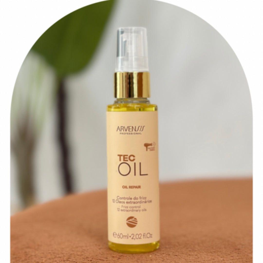 Tec Oil Repair Hair Finisher Damaged Hair Shine Treatment 45ml Arvensis