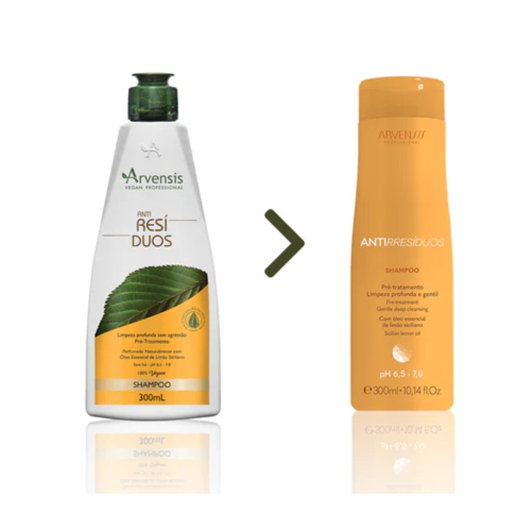 مخلفات مضادة للشامبو تنظيف الشعر النباتي علاج فروة الرأس 300 مل - Arvensis