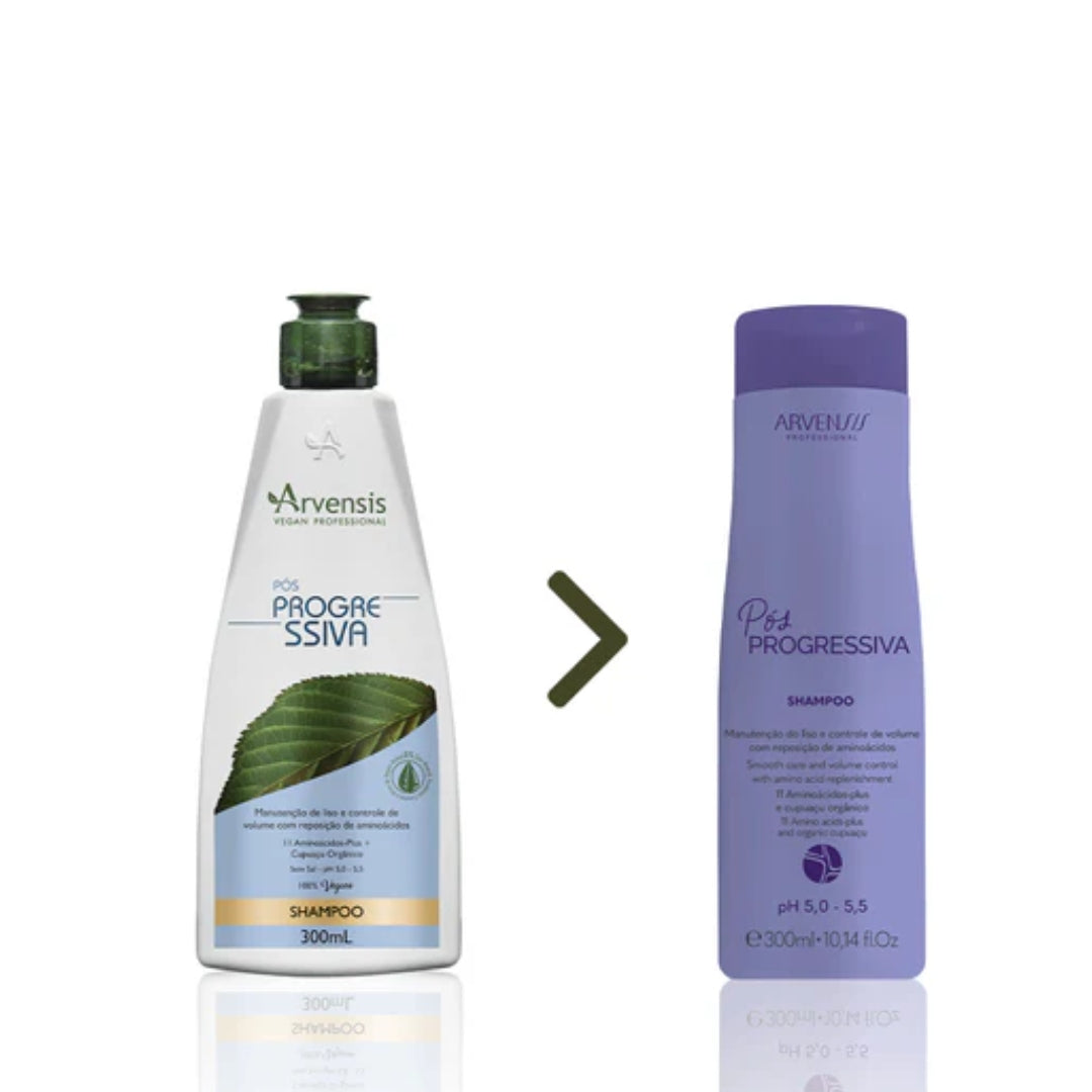 ما بعد التقدم التقدمي لعلاج الشعر النباتي مجموعة 4 itens - arvensis