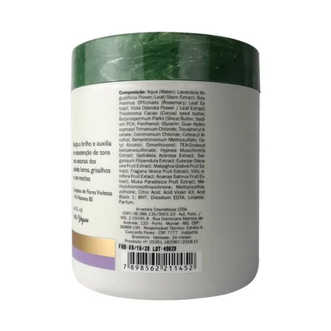 صفراء صفراء أشقر رمادي الشعر صيانة القناع النباتي 500G - Arvensis