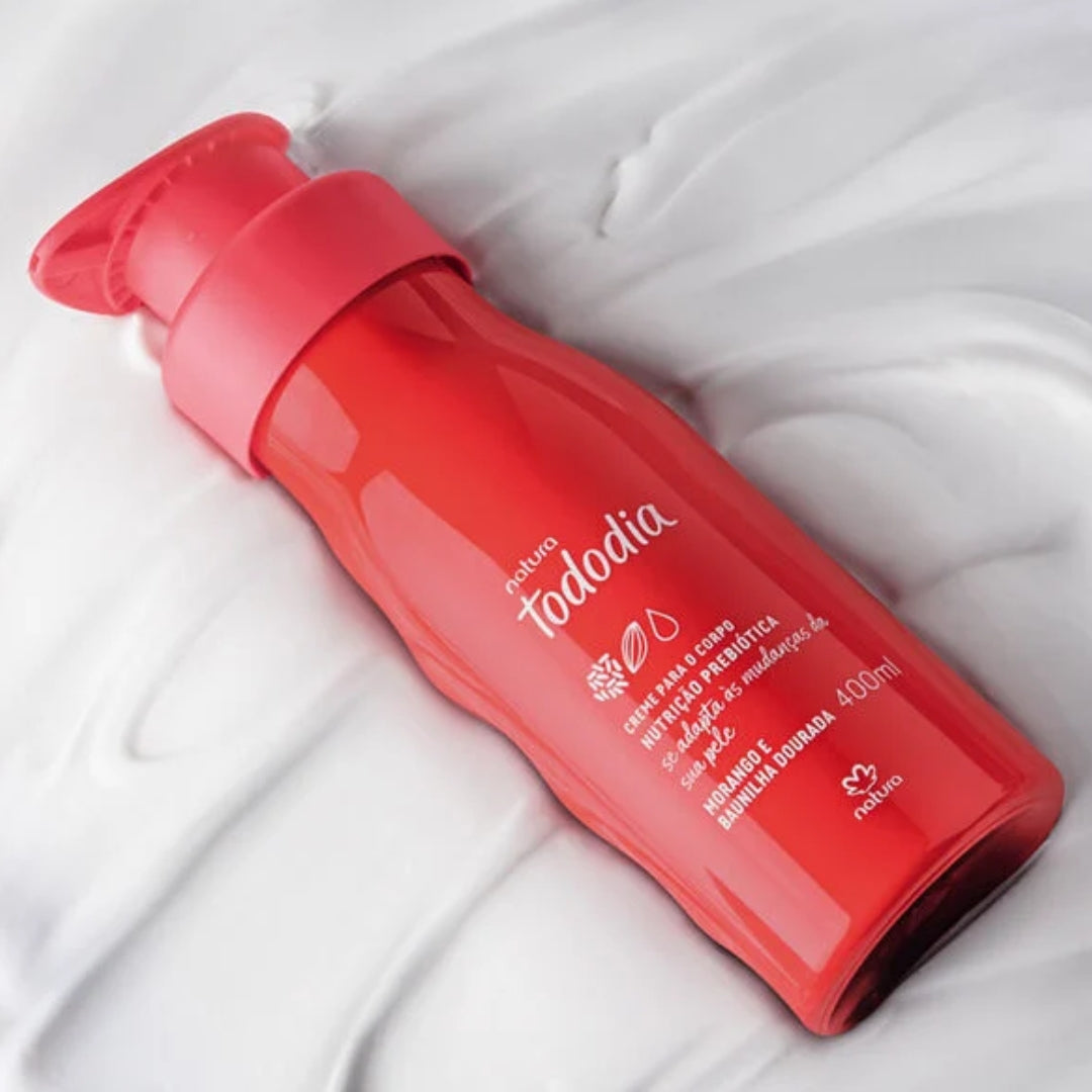 Natura Todo Dia Strawberry Vanilla Nourishing Deodorant Cream Kit Refill