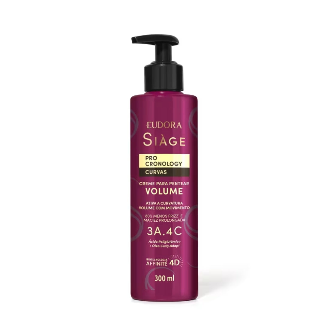 Siàge Pro Cronology Curves Volume Leave-In Cream Anti-Frizz 300ml Eudora