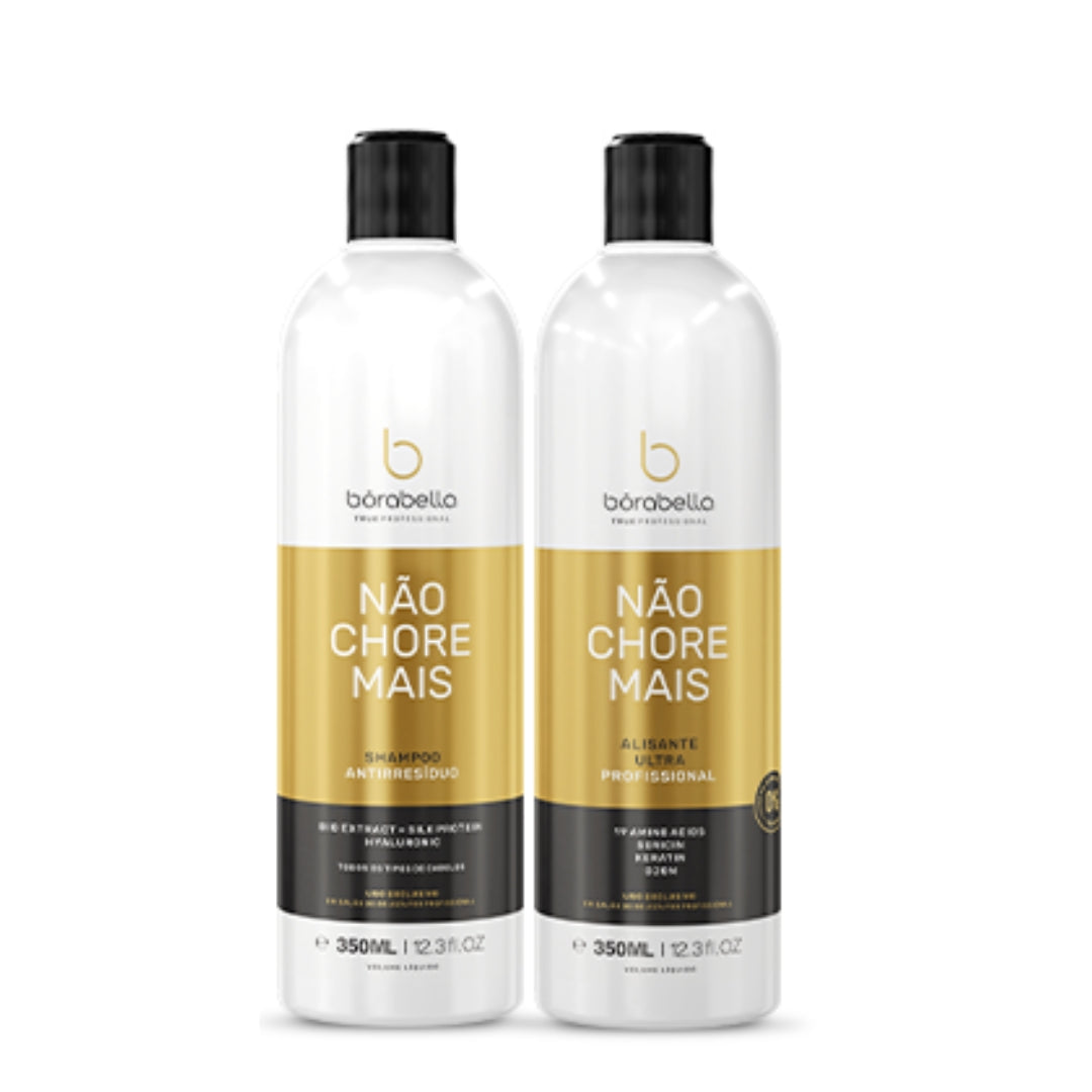 Nao Chore Mais No More Crying Progressive Hair Treatment 2x350ml Borabella