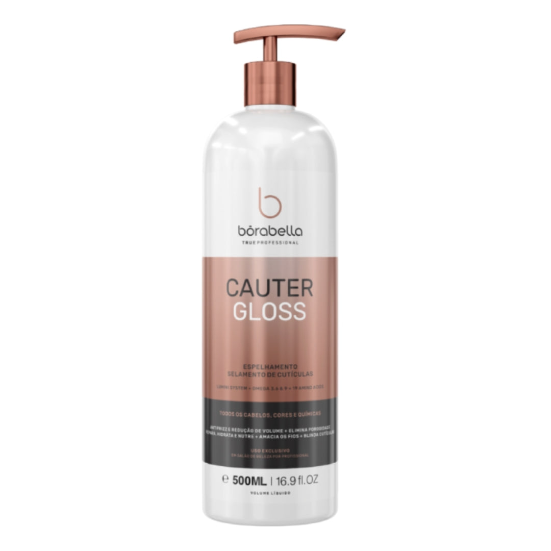Hair Mirroring Reconstruction Immédiate Cauter Gloss Shielding 500ml - Borabella