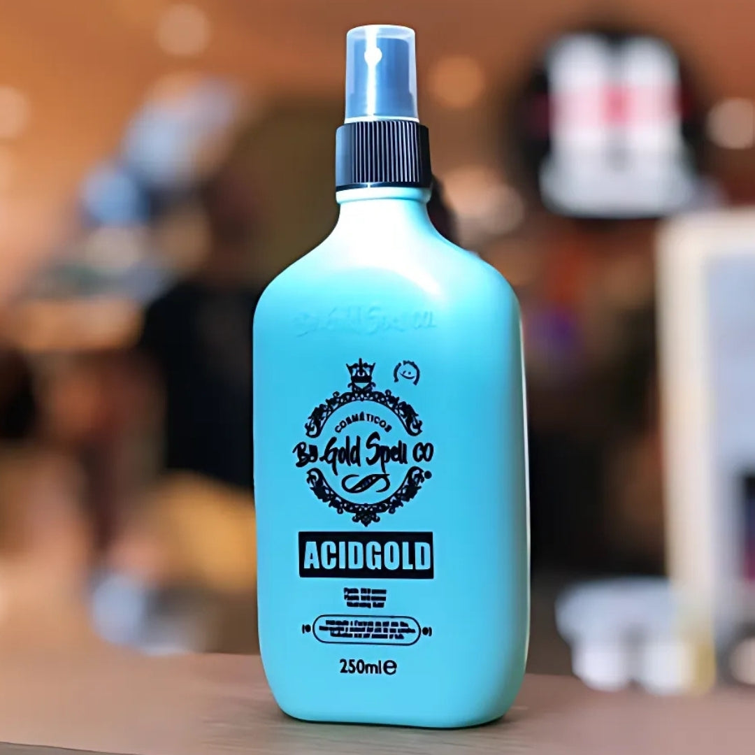 Acidgold Gold Spell Frizzy Hair Acidifier pH Treatment 250ml Everk