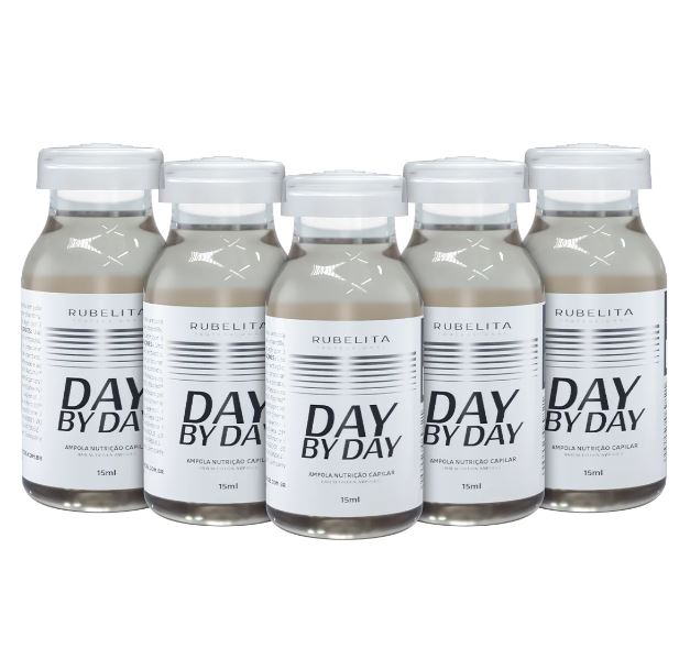 Day by Day Nutrição Nourishing Nutrition Hair Treatment Ampoules 5x15ml - Rubelita