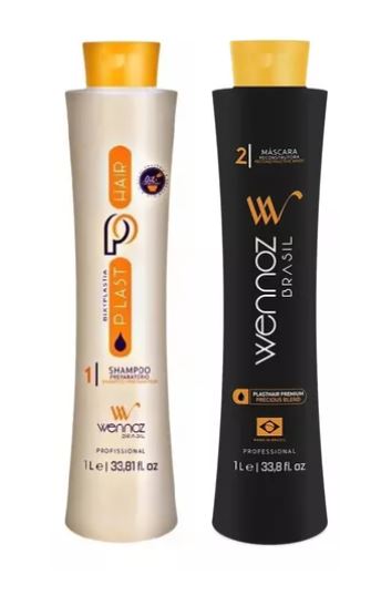 Honma Tokyo Wennoz Bixyplastia Plast Hair Precious Blend Hair Reconstruction Kit 2x1L
