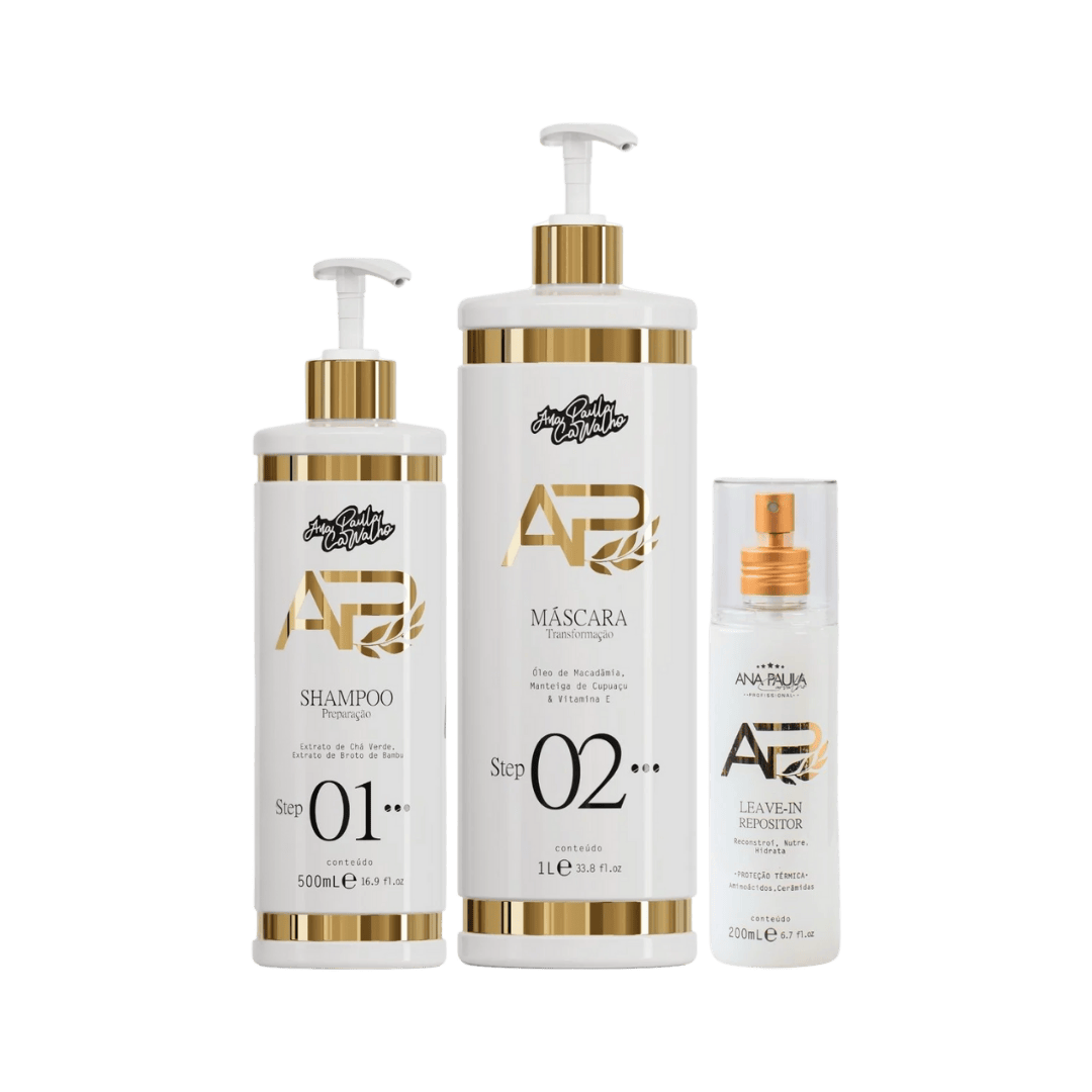 Fusion Therapy Nanotechnology Repair Treatment Kit 3x500 - Ana Paula Carvalho