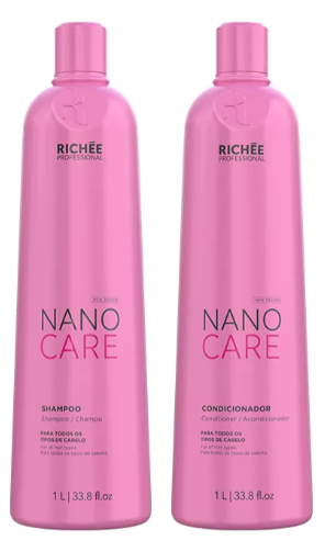 Professional Brazilian Nano Deep Hair Mask Lavatory Strong Soft Treatment 2x1L - Richée