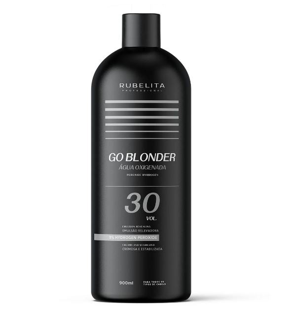 Creamy Stabilized Hair Bleaching OX Hydrogen Peroxide 30 Vol. 900ml - Rubelita