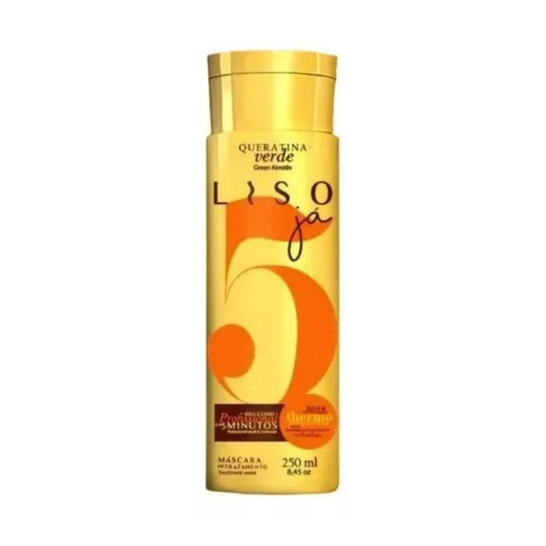 Gold Shower Progressive Brush Hair Straightening Alignment 270ml Liso Ja