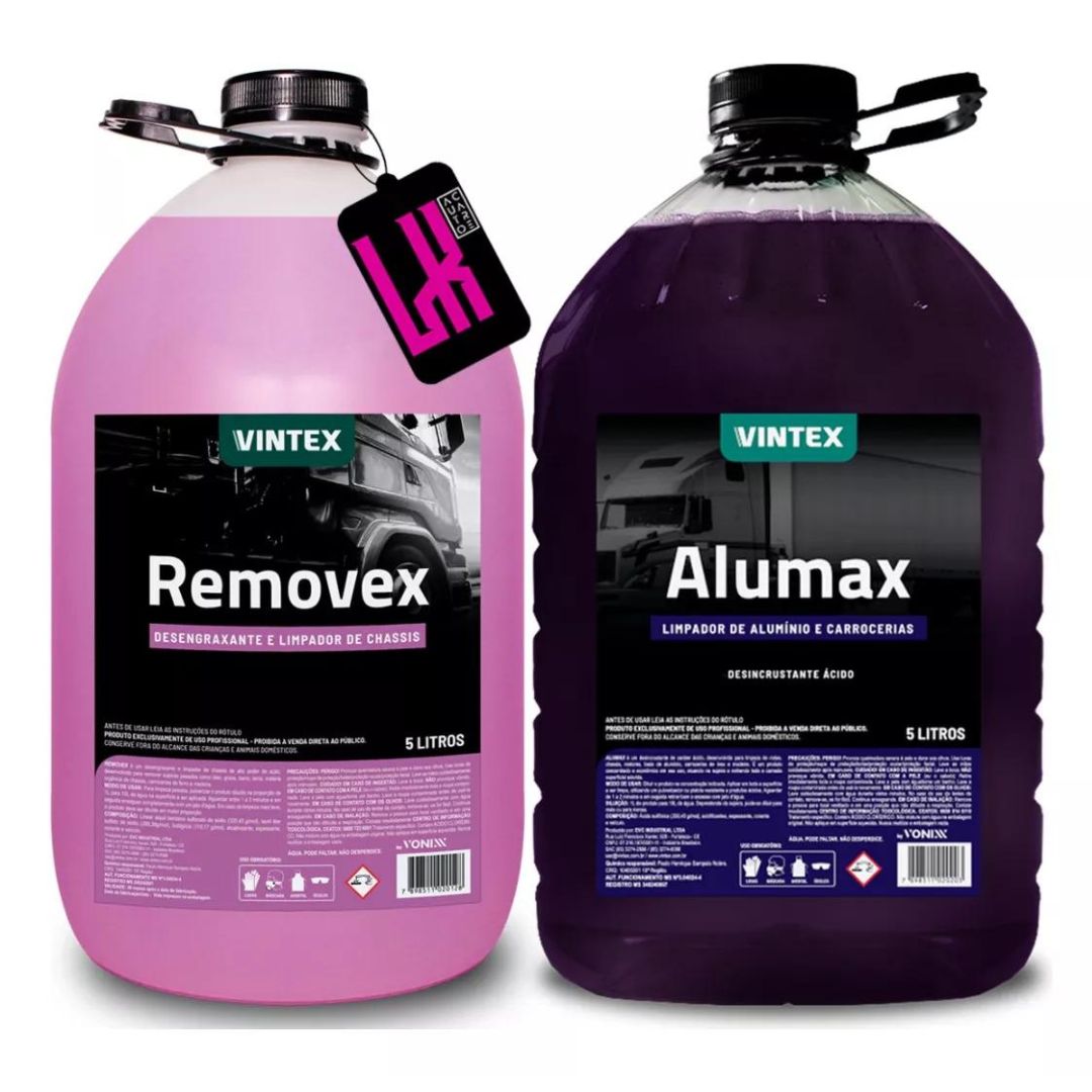 Removex + Alumax Automotive Car Vehicle Maintenance Kit 2x 5L Vonixx