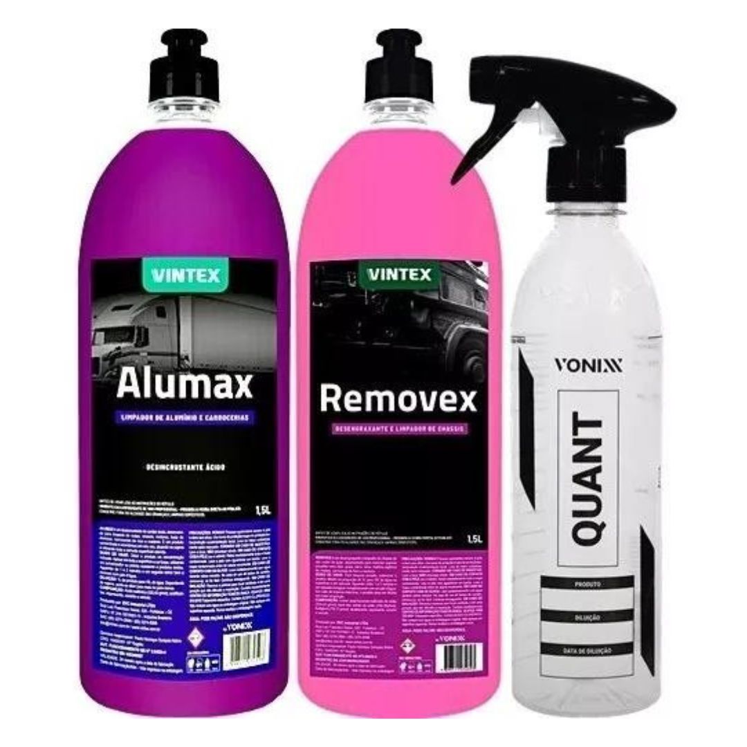 Alumax + Removex + Quant Automotive Car Vehicle Maintenance Kit Vonixx