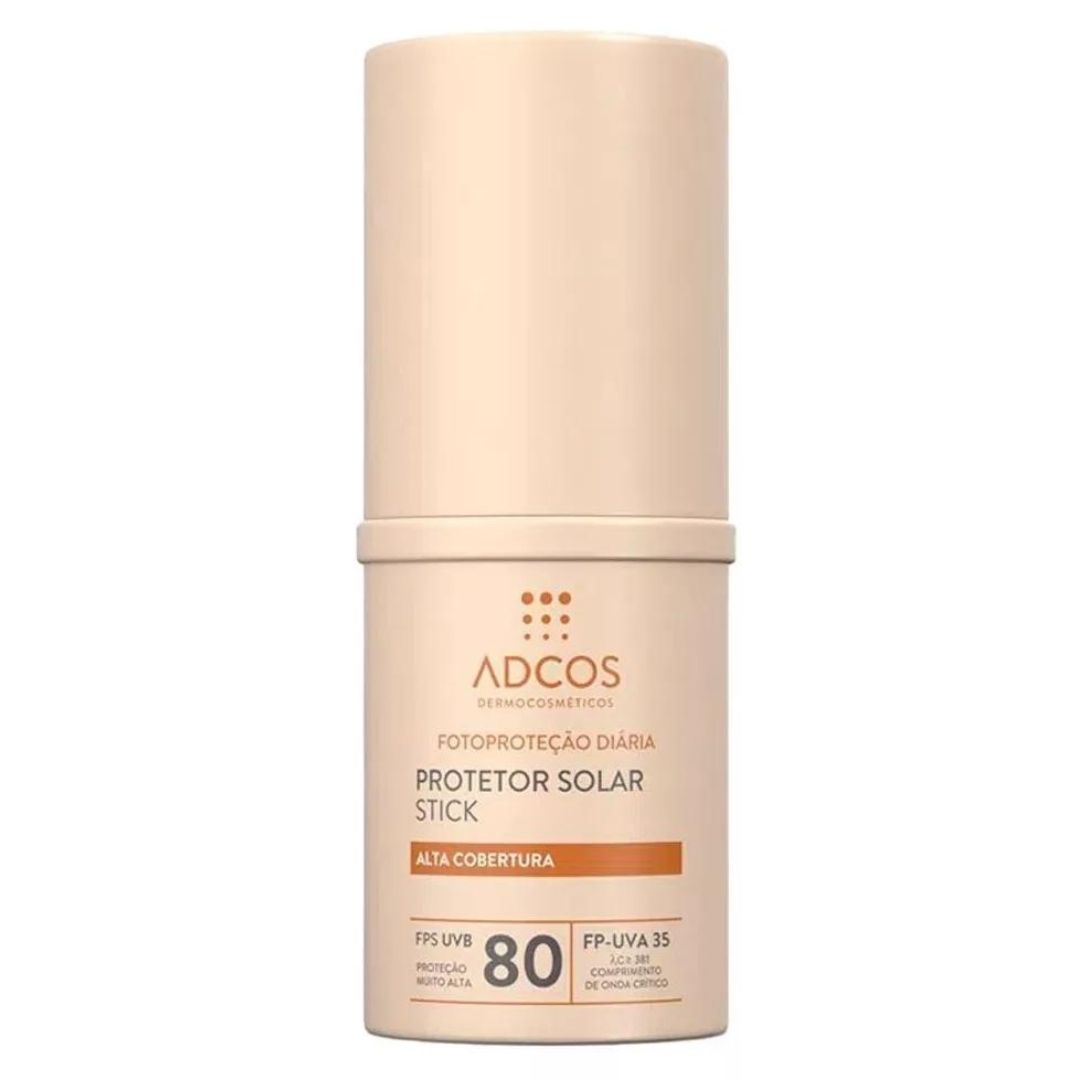 Sunscreen Protector Base Stick Ivory Color SPF 80 Skin Care 17g Adcos
