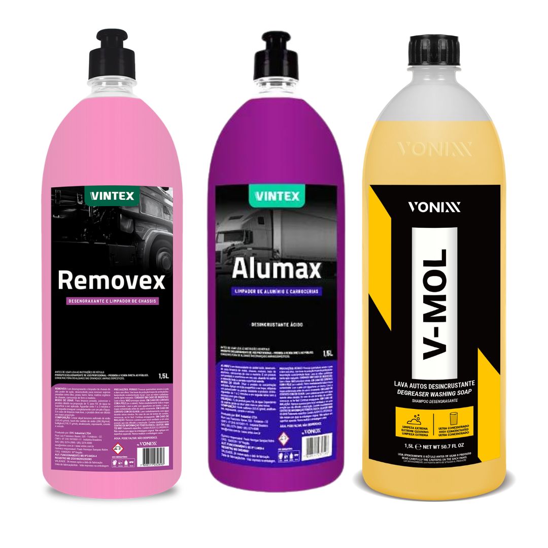 Alumax + V-mol + Removex Car Automotive Maintenance Kit Vonixx