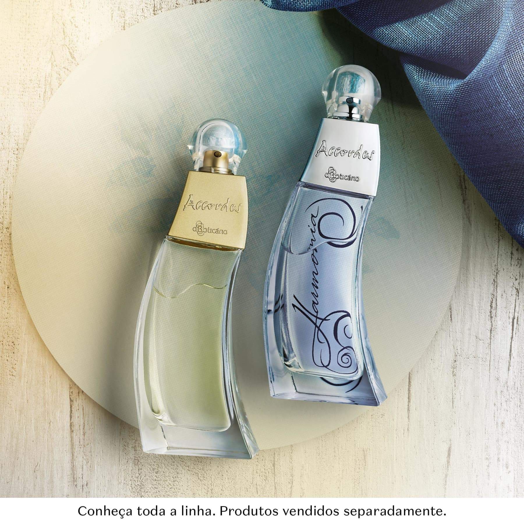 Accordes Harmony Deodorant Cologne 80ml - o Boticario Perfume