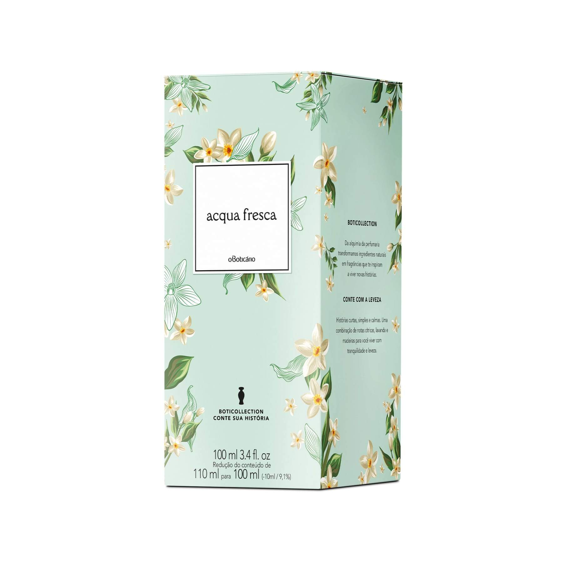 Boticollection Acqua Fresca Deodorant Cologne 100ml - o Boticario Perfume