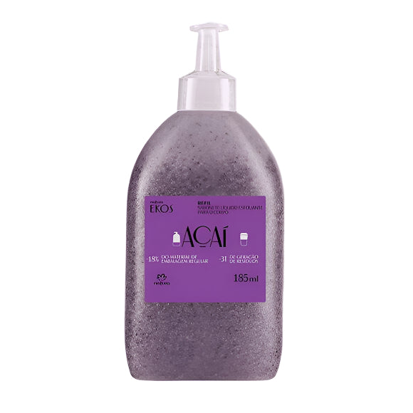 Natura EKOS Esfoliante Açaí / Refill Body Exfoliating Body Açaí - 185 Ml
