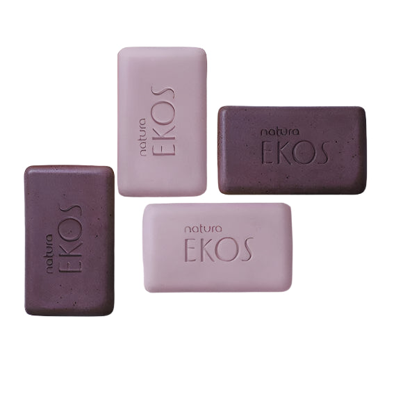 Natura EKOS Açaí / Savon en barre végétale pure Acai - 4un de 100g chacun