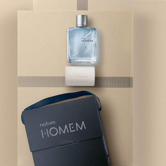 Natura HOMEM / Man Gift - Cologne Deodorant & Bar Soap