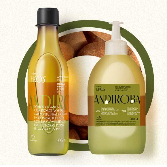 Natura EKOS Conjunto Trifásico Andiroba / Set Déodorant Corporel Huile Triphasée Andiroba