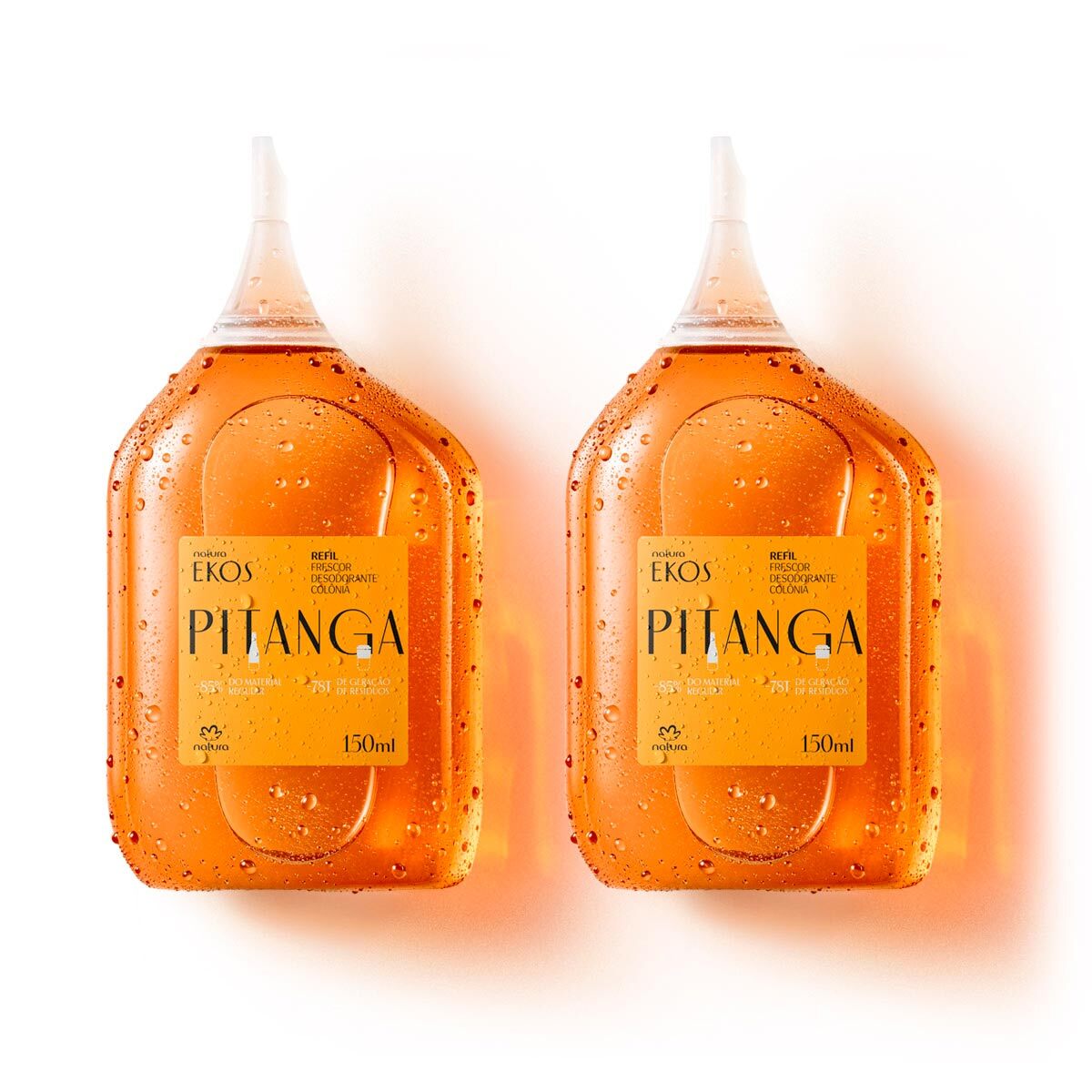 Natura EKOS Kit Frescor Pitanga / Refile Kit Freshness Pitanga Deodorant Cologne