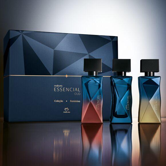Natura ESSENCIAL Coleção Oud Miniaturas Femininas / Cadeau Collection Essentielle Oud Miniatures Femelle - 3 X 25 Ml