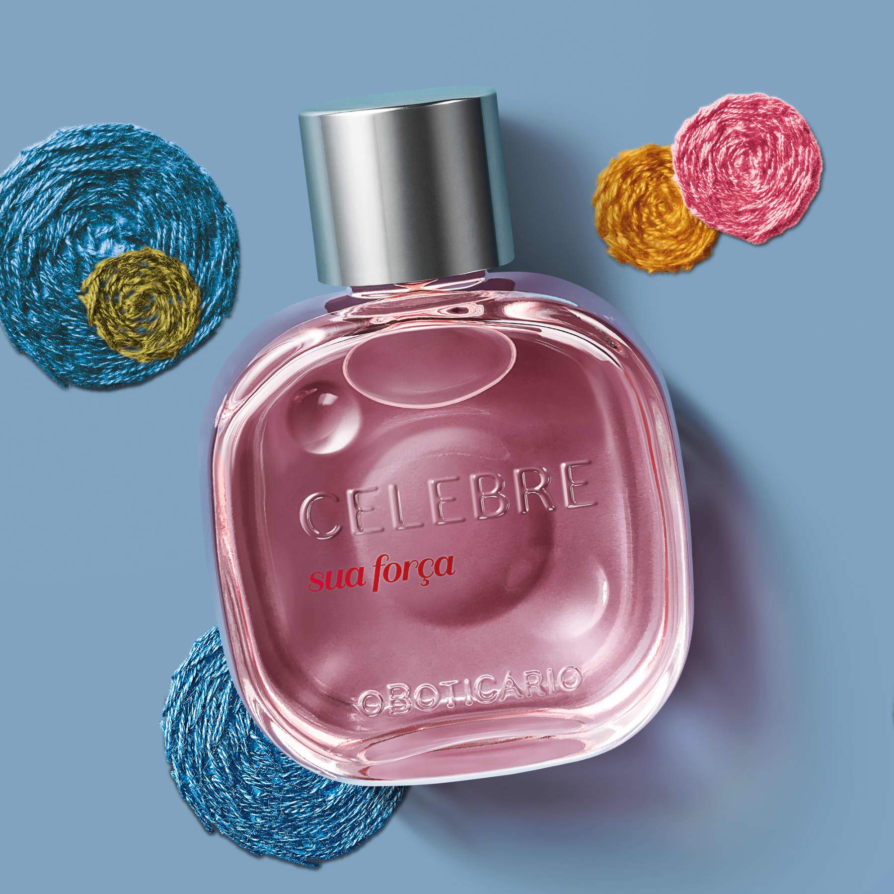 Celebrate Your Strength Deodorant Female Cologne 100ml - o Boticario Perfume