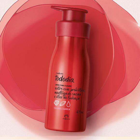 Natura TODODIA Tâmara Canela / Crème Déodorante Nutritive Pour Le Corps Tamara Et Cannelle - 400ml