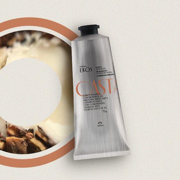 Natura EKOS Os Pés Castanha / Pulpe Hydratante Pour Pieds Châtains - 75g