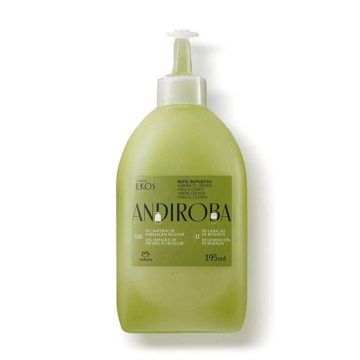 Natura EKOS Andiroba / Recharge Savon Liquide Corps Andiroba - 195 Ml